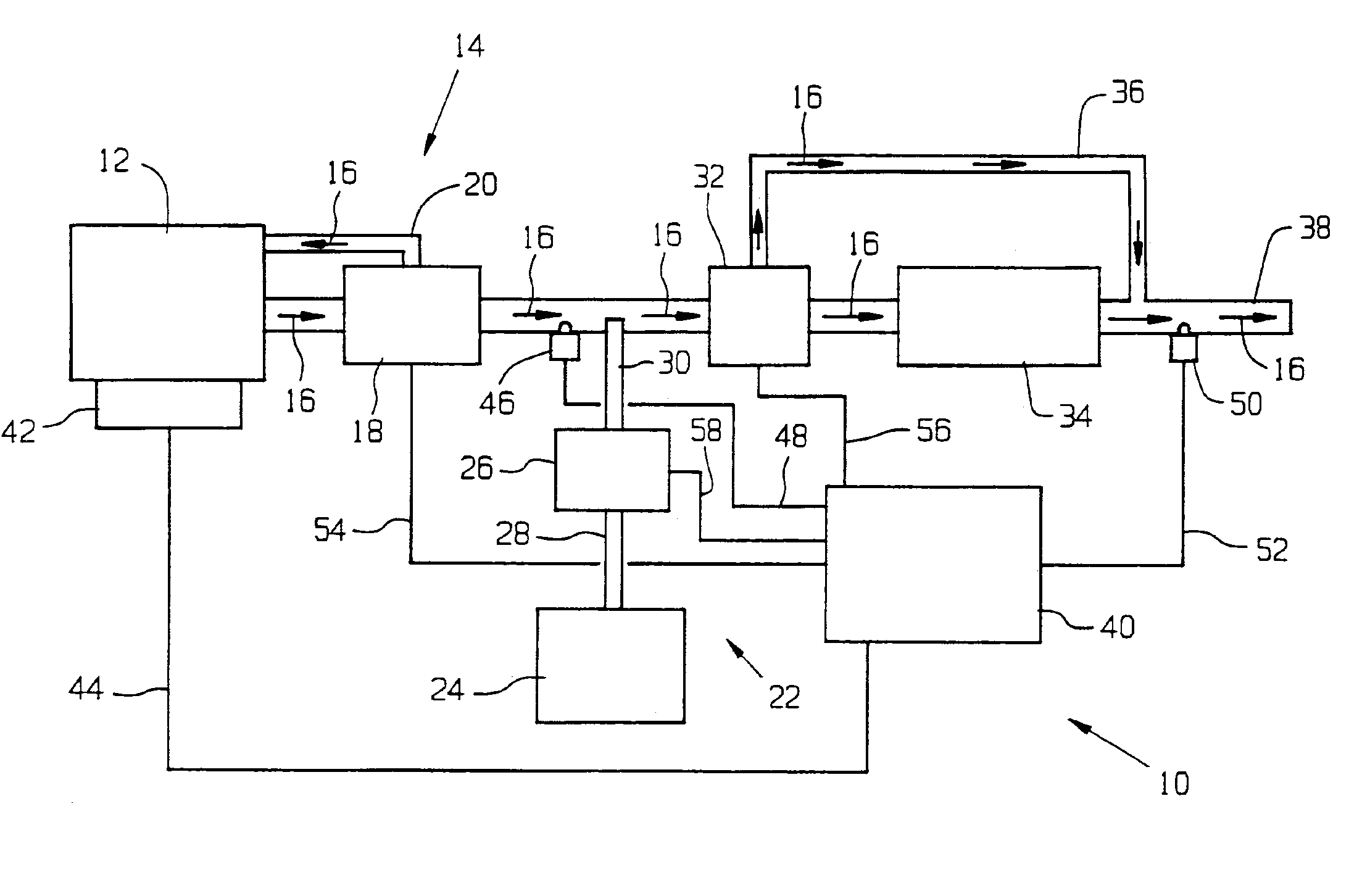 Emissions control system for increasing selective catalytic reduction efficiency