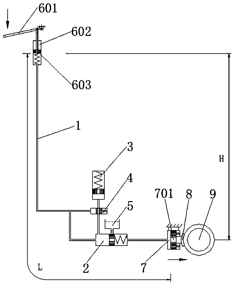 Compensation valve applied to hydrostatic braking system and hydrostatic braking system