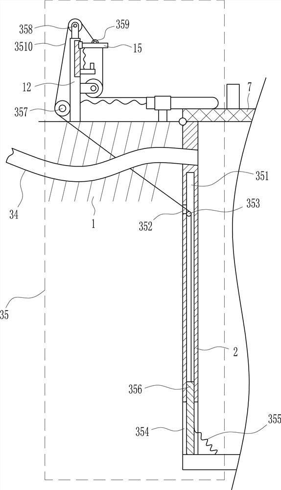 A kind of rainwater collection and watering flower garden equipment for municipal use