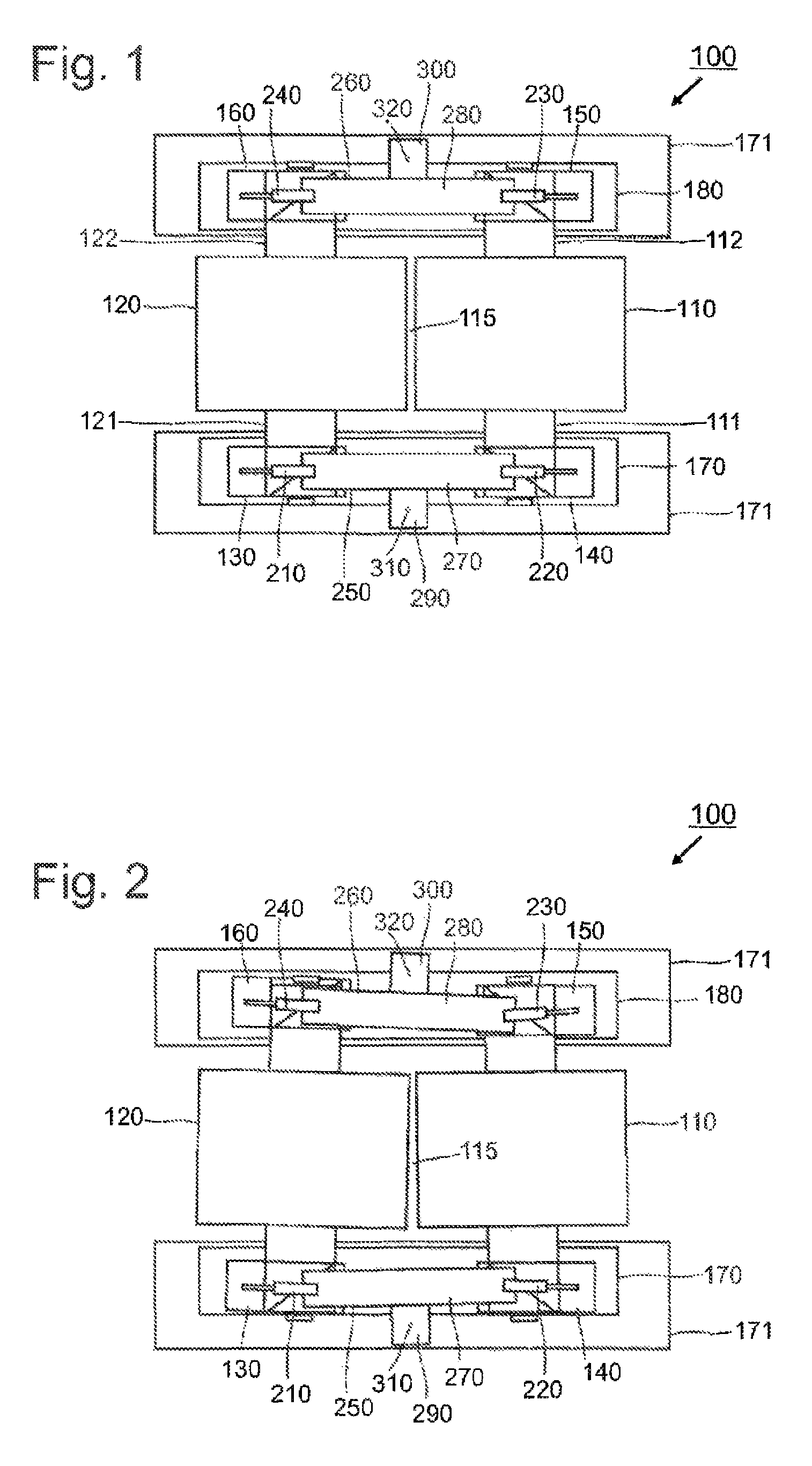 Roller press having torque balance