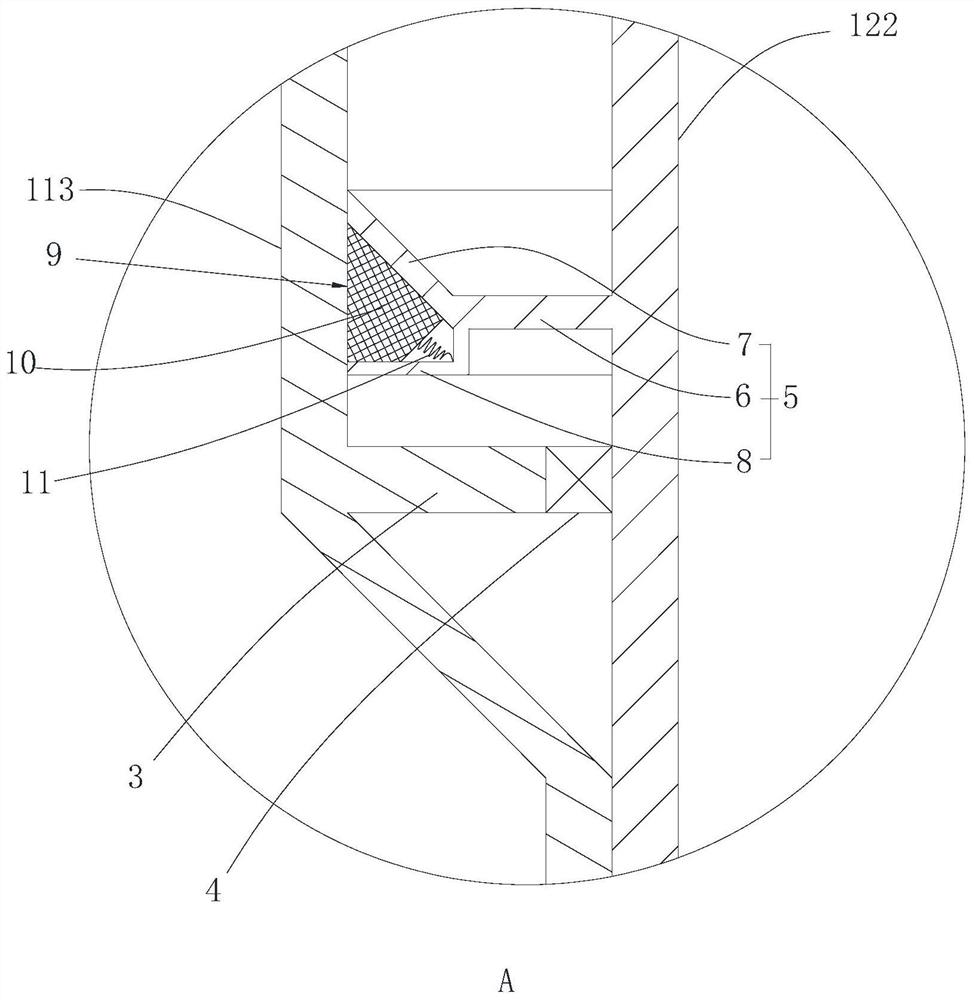 A high-efficiency treatment system for waste tire rubber particles