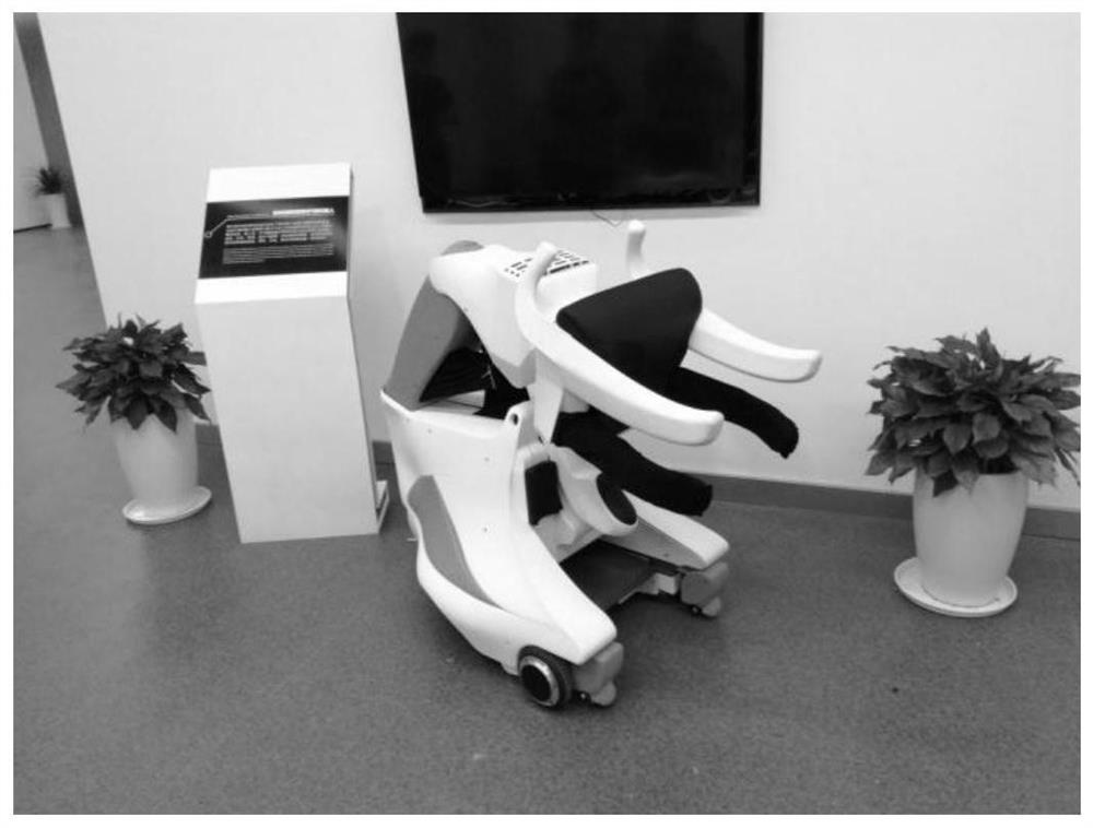 A human body posture visual recognition method for moving and carrying nursing robots