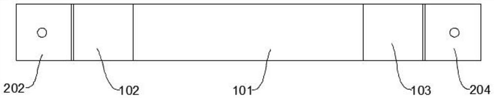 Crushing type fender support and design method thereof