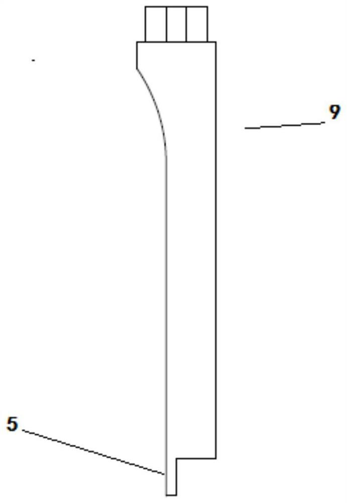 Water pump bearing bush thermometer dismounting and mounting device for nuclear power station, and dismounting and mounting method for water pump bearing bush thermometer dismounting and mounting device