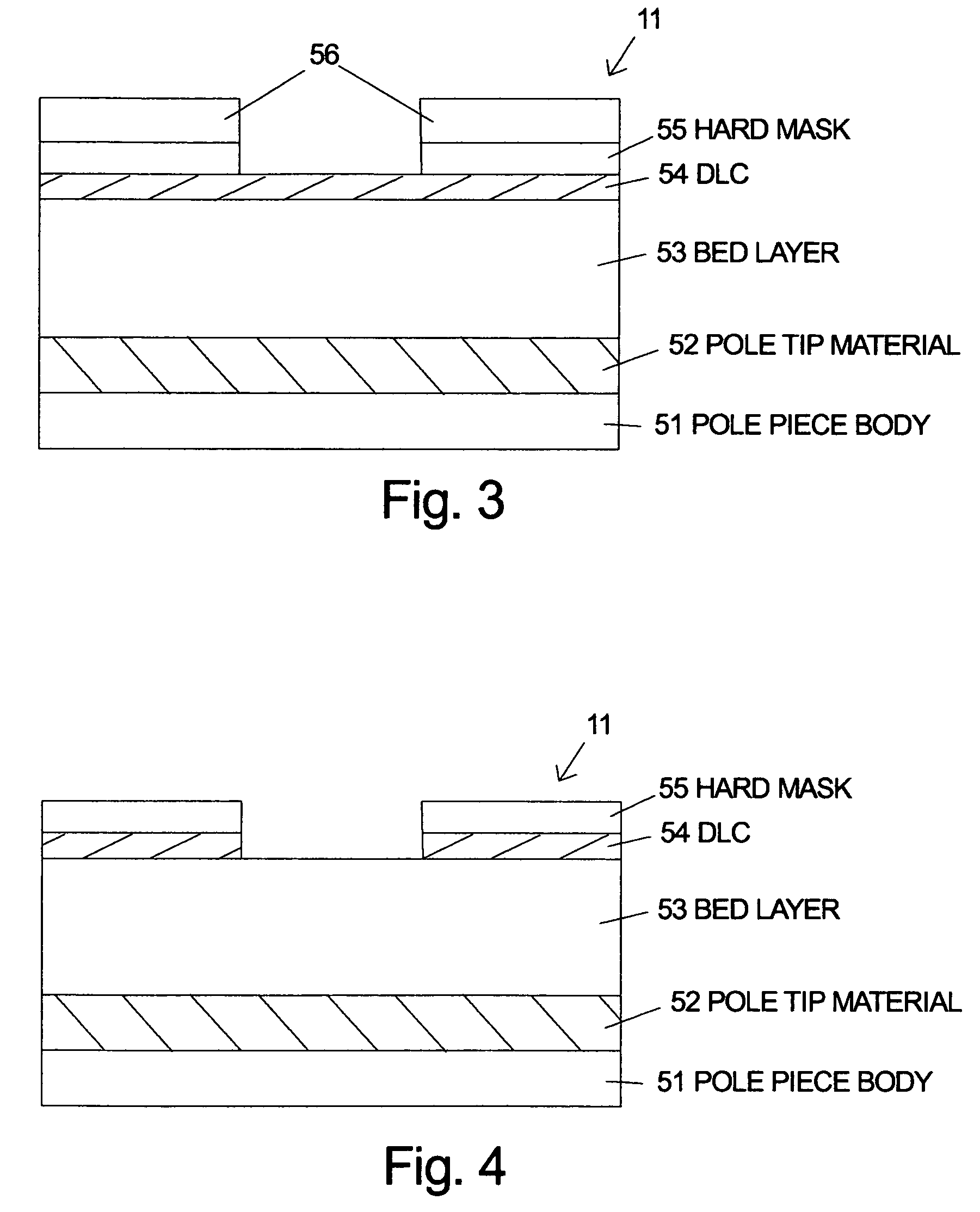 Method for fabricating a pole tip in a magnetic transducer