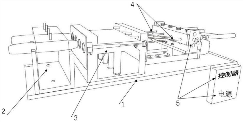 Nozzle temperature measuring device