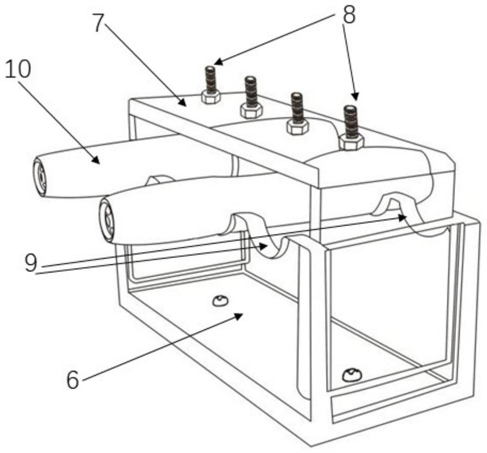 Nozzle temperature measuring device