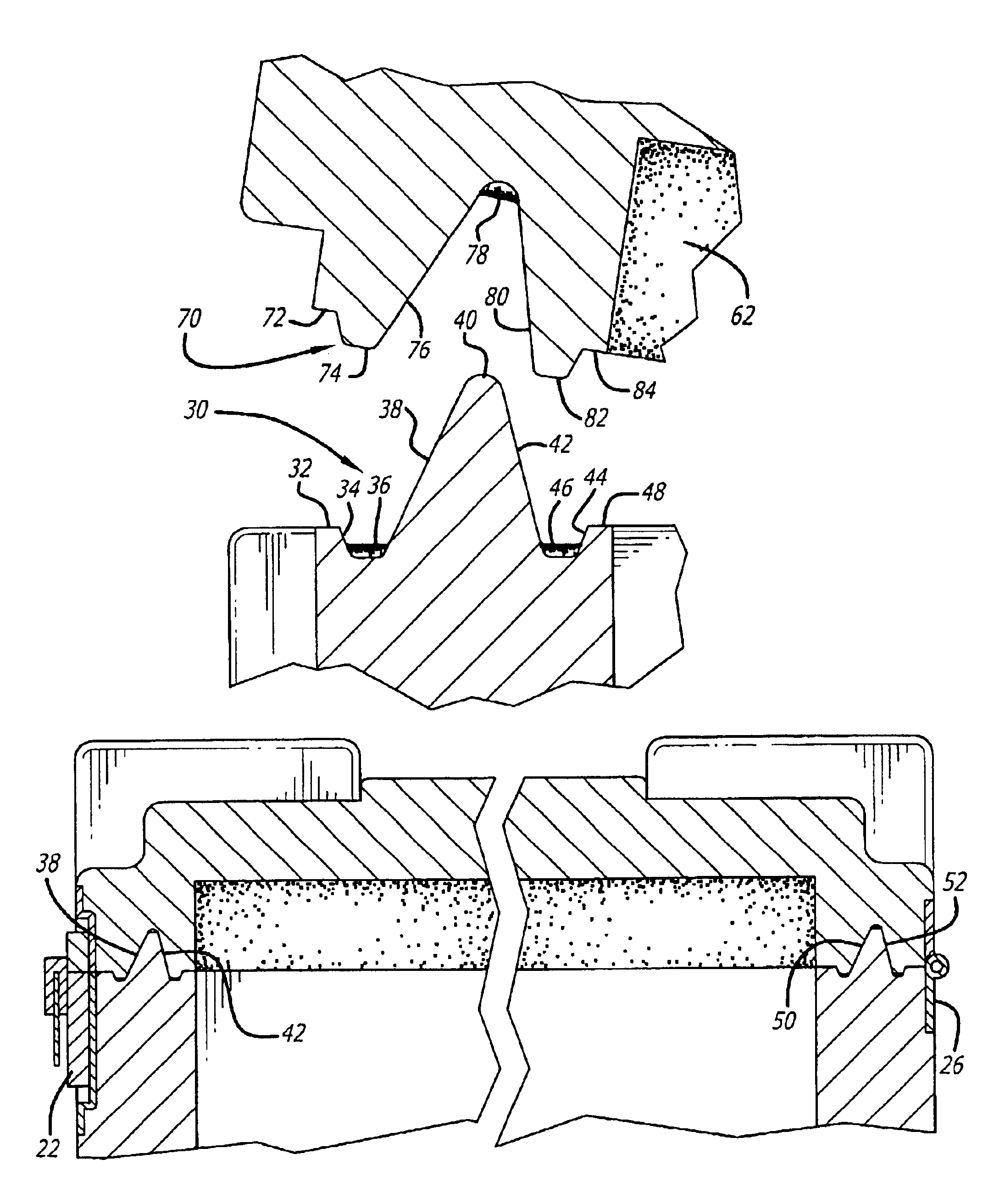 Multiple seal storage and transport container