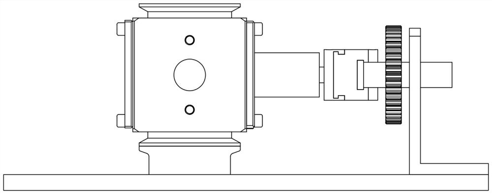 A kind of automatic filling and sealing rotary valve for cream