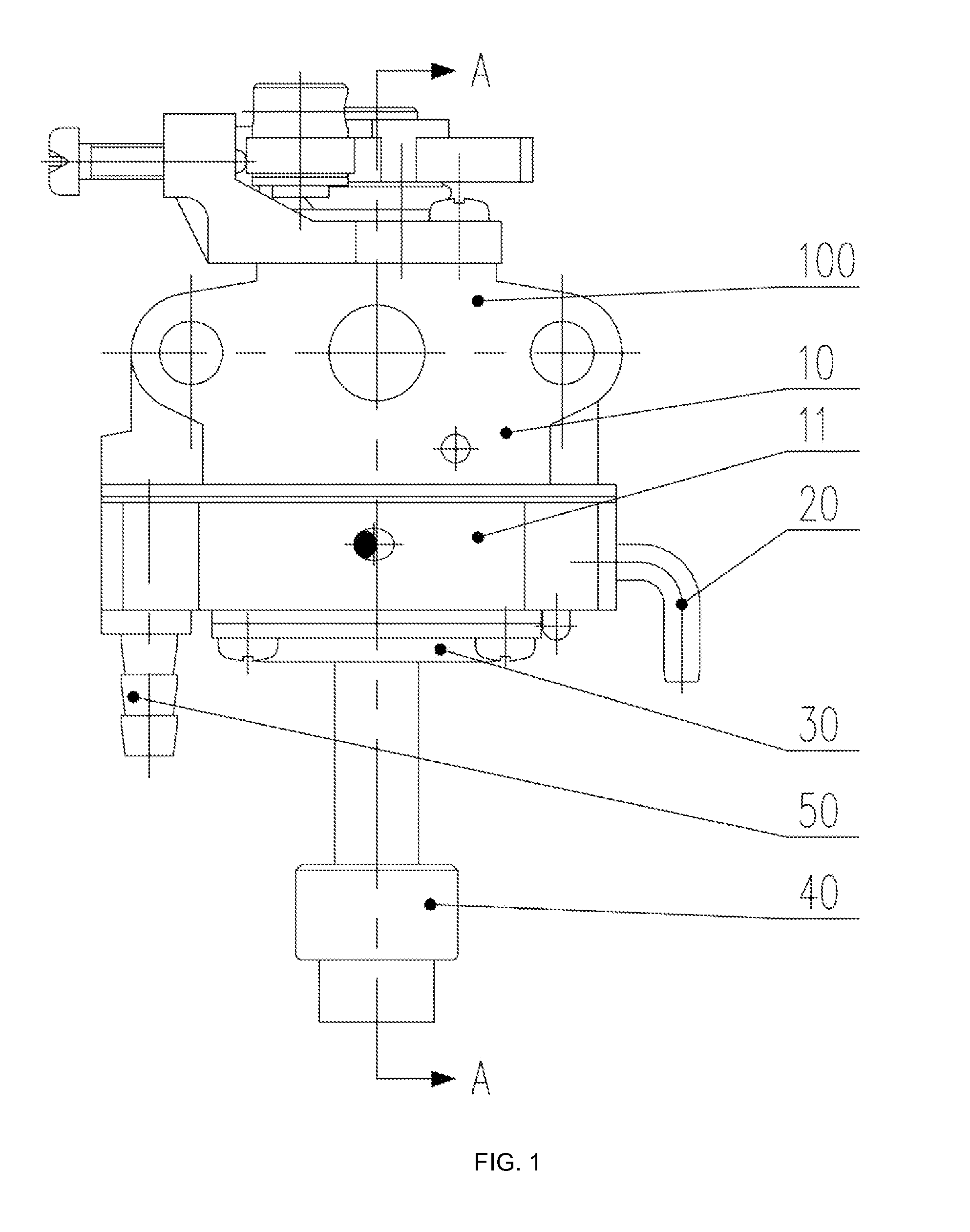 One-step starting carburetor