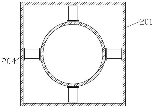 Oil well drilling machine with supporting frame and using method of oil well drilling machine