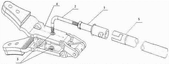 A grounding wire method and isolated grounding tool for high-voltage transmission lines