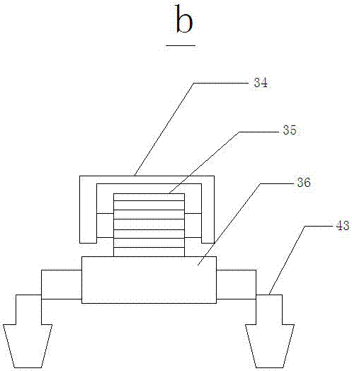 Automatic shelling device of mytilus coruscus