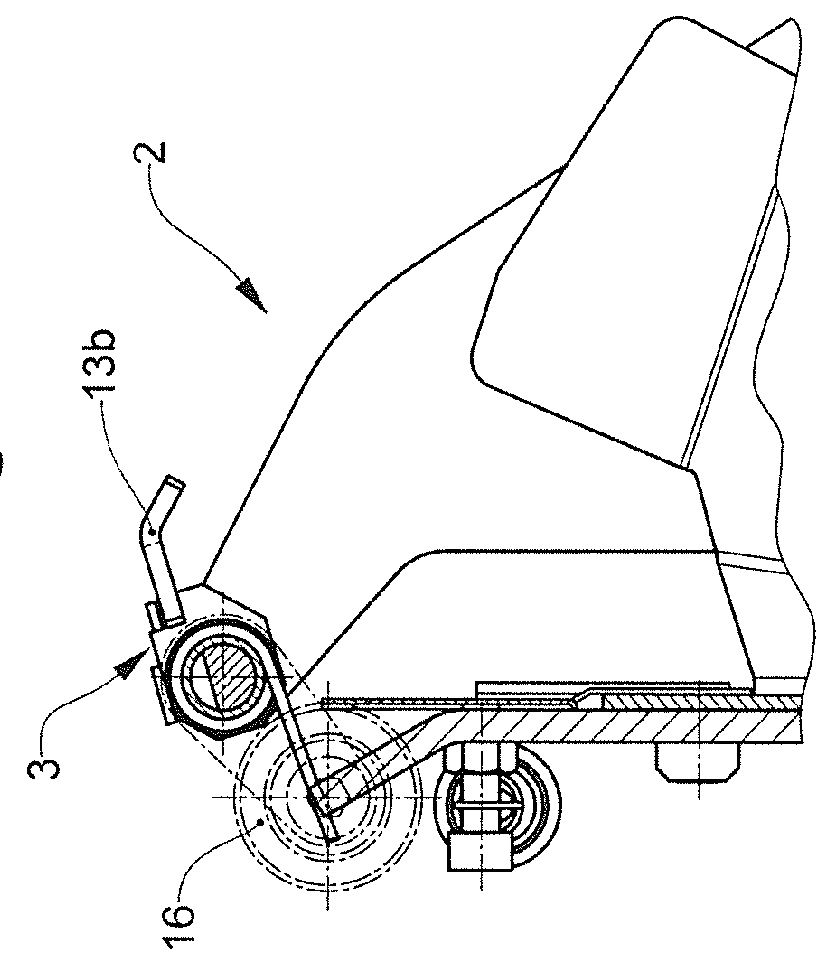 Device and method for separating product parts of a multi-part product