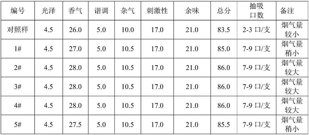 Processing method for heating non-combusted cigarette