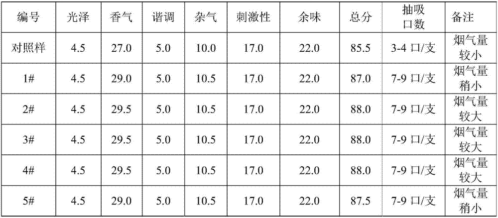 Processing method for heating non-combusted cigarette