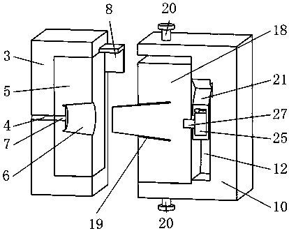 Adjustable injection mold