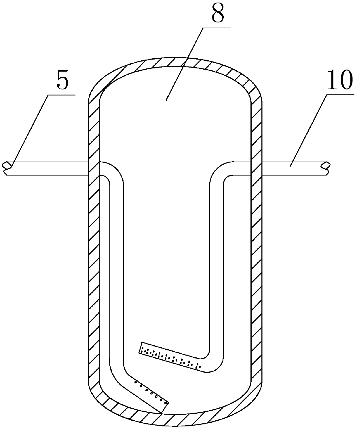 An equipment station with fire extinguishing function