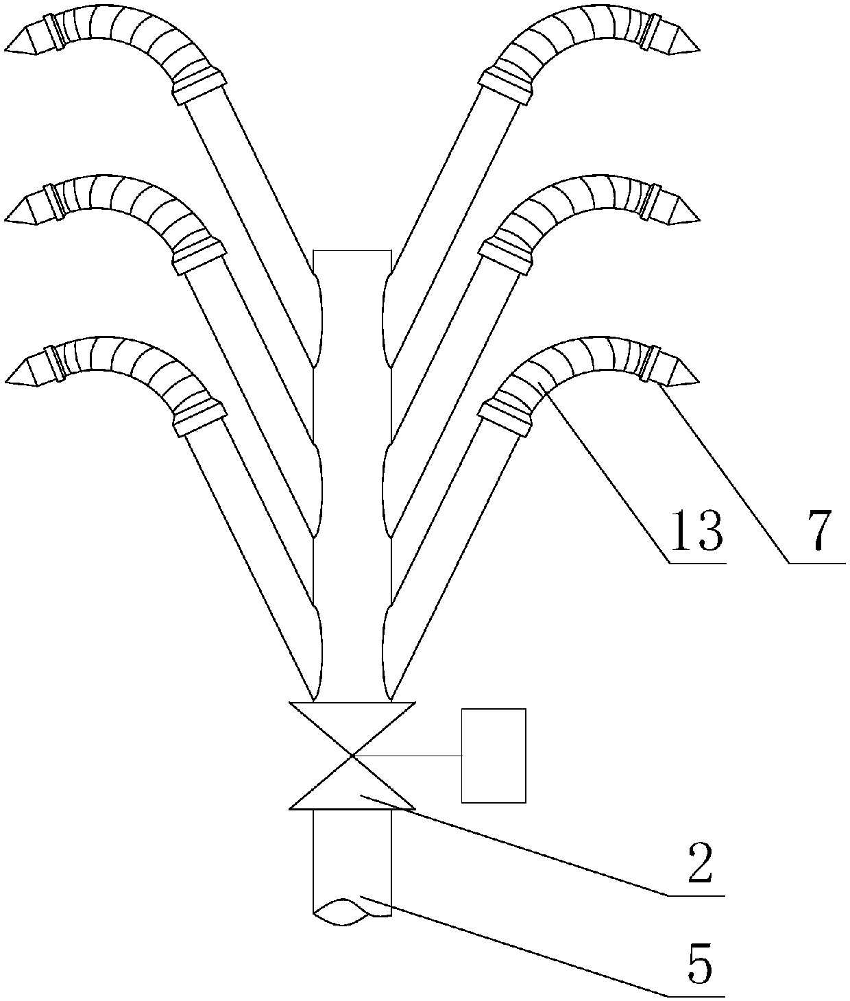 An equipment station with fire extinguishing function