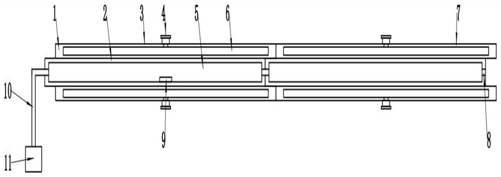 Vacuum heat insulation glass