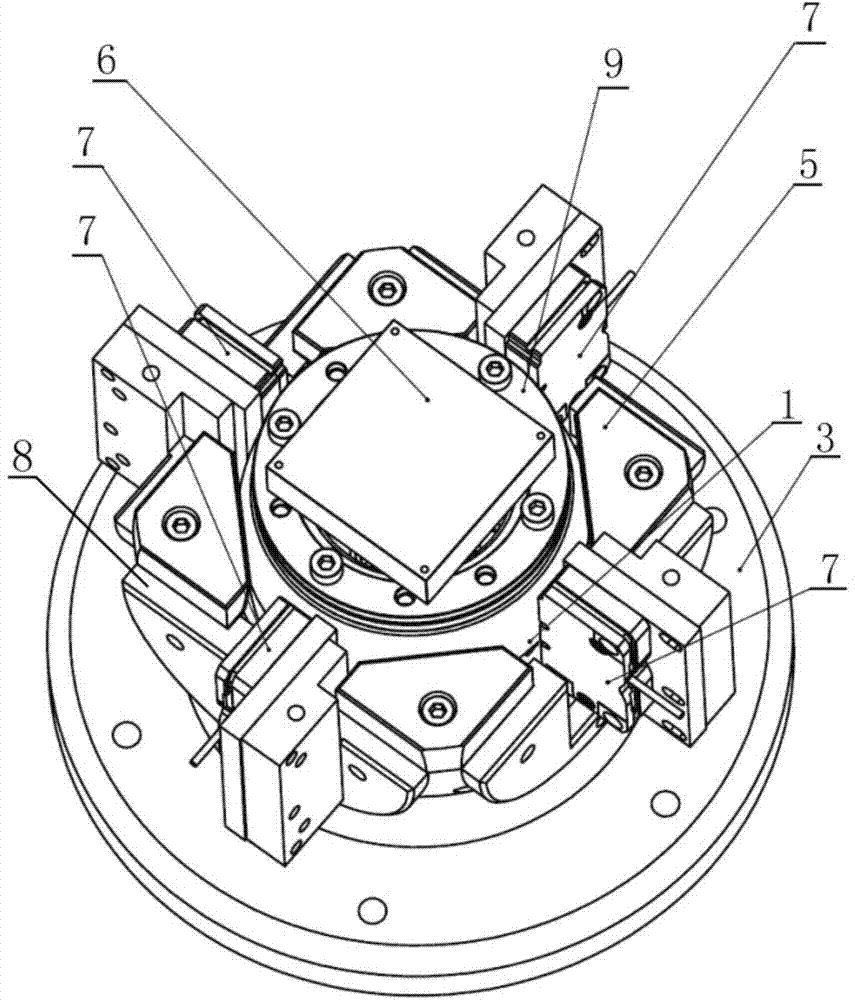 Two-degree-of-freedom rotation control device and application system with device