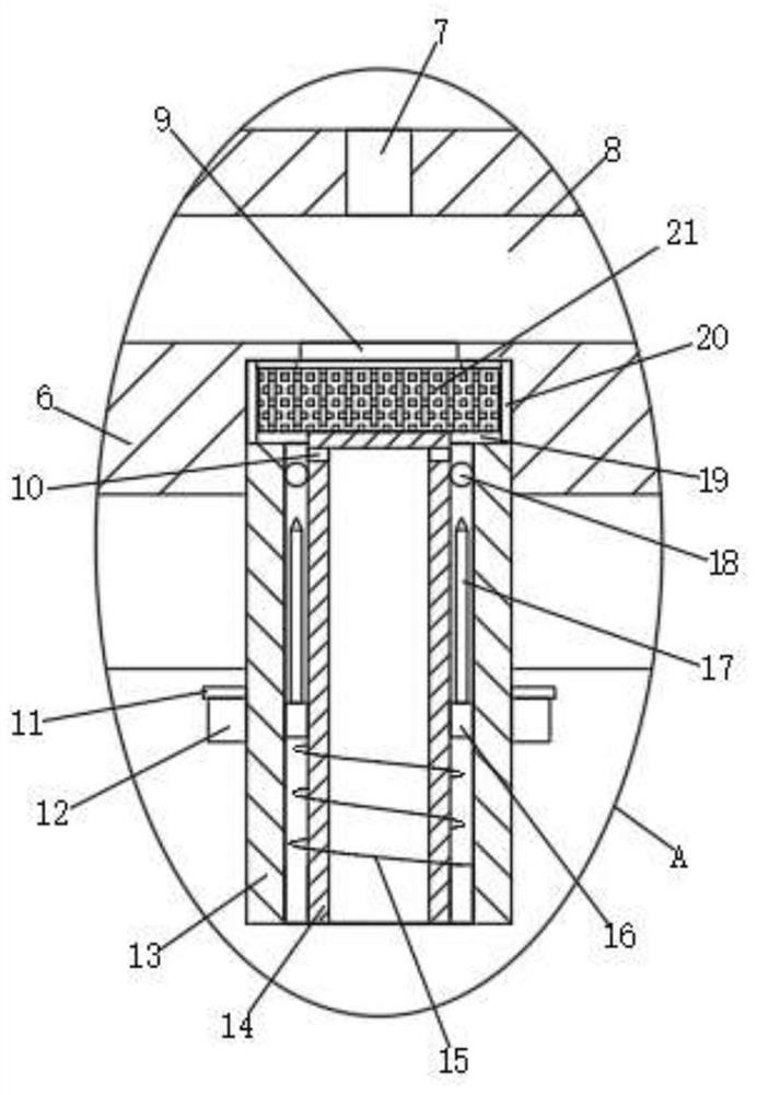 A vacuum glass with an air extraction channel