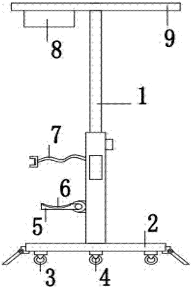 Nursing device for infusion