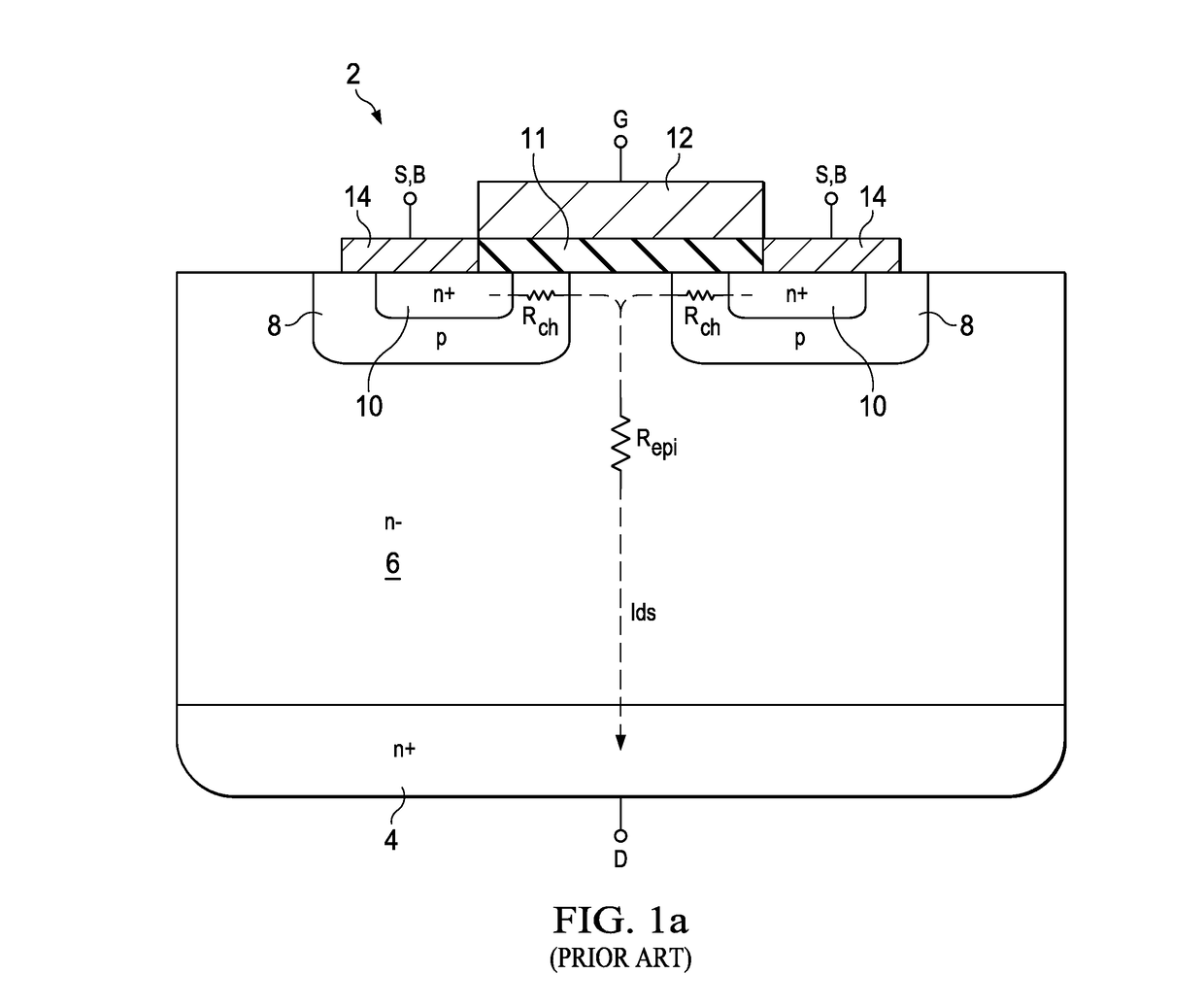 Termination Region Architecture for Vertical Power Transistors