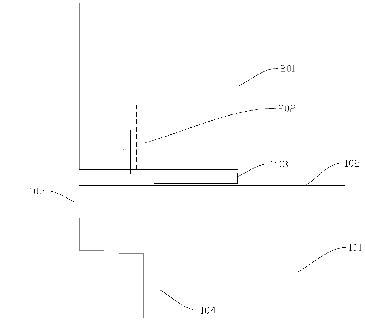 Distance measuring device and distance measuring method used for magnetizing exciter