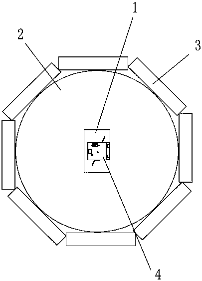 Polishing-caused quartz crystal wafer surface shallow scratch visual detection method