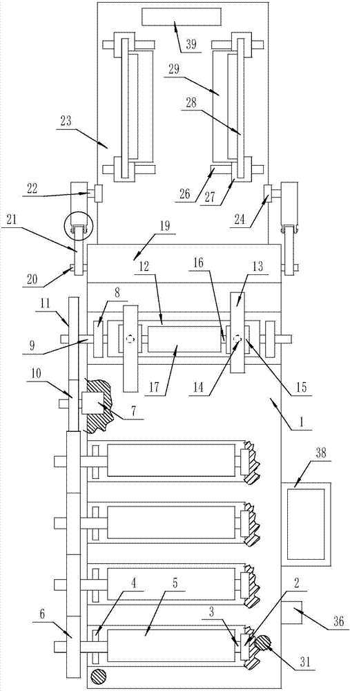 Extruding and edge cutting equipment for rubber product