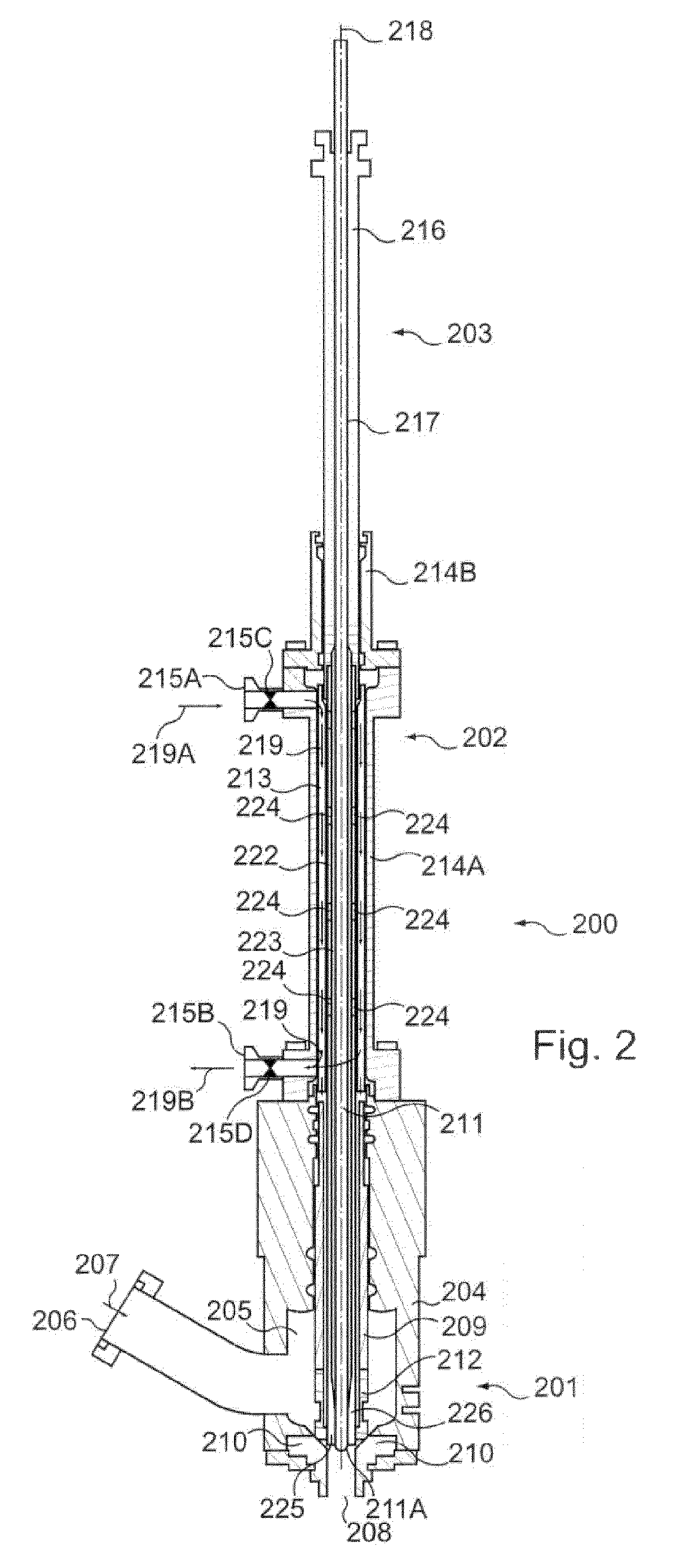 Container-fabricating apparatus and a method for the cleaning thereof