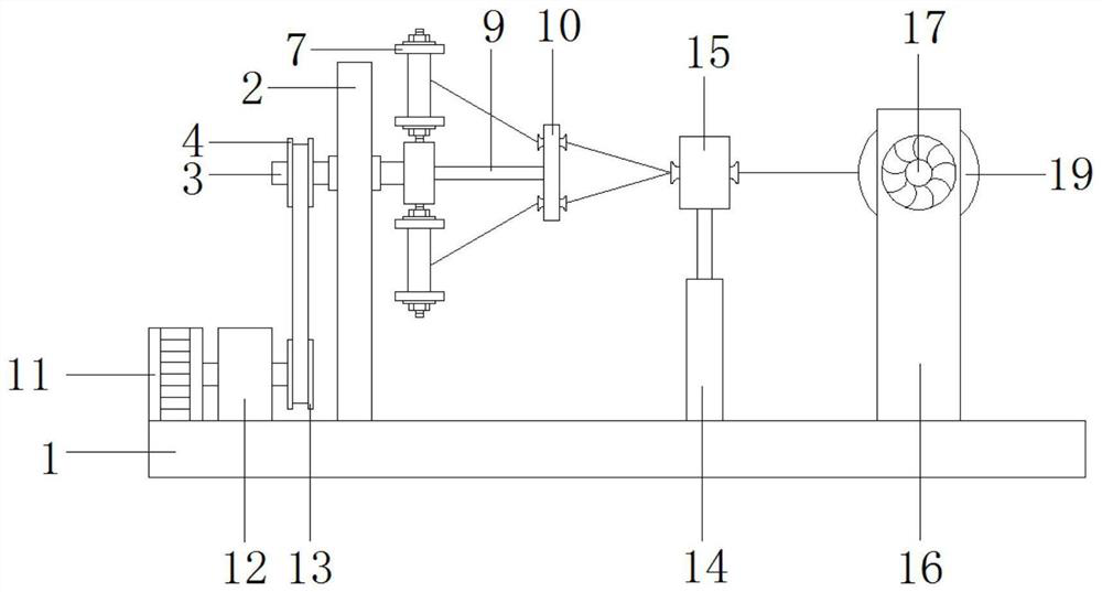 Stranding device for steel wire rope