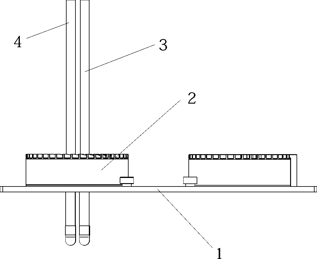 Shared hot water Internet of Things mode and operation method