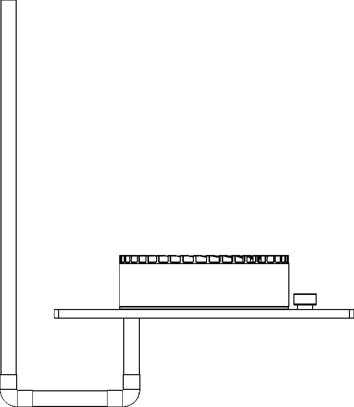 Shared hot water Internet of Things mode and operation method