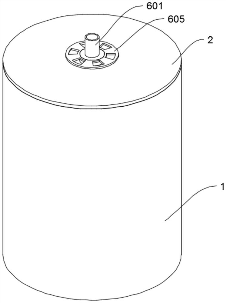 Container with internal pattern adjustment