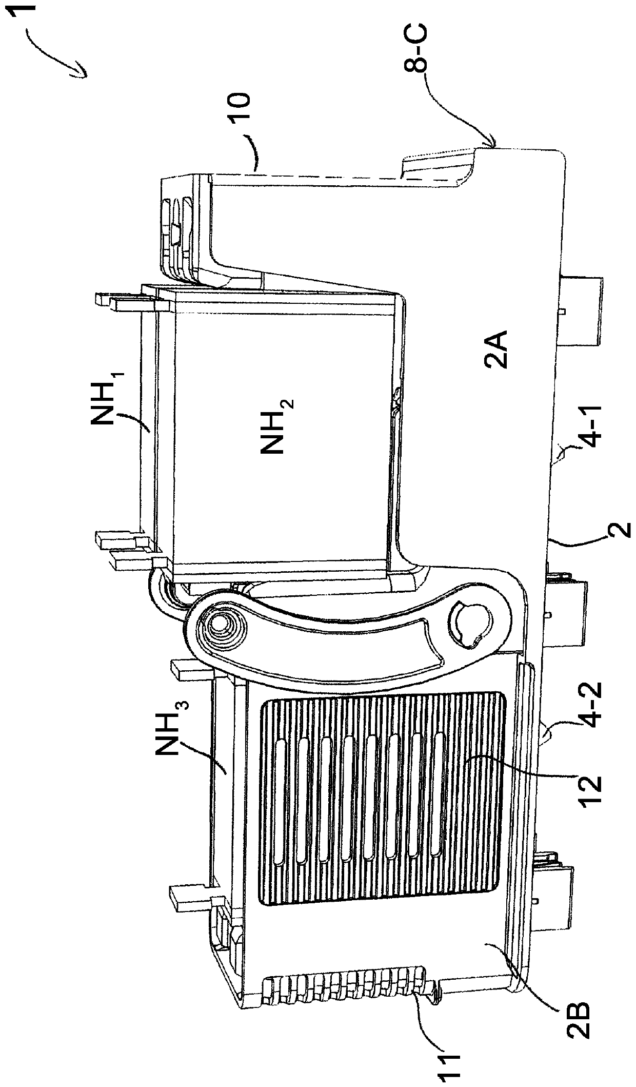 Nh-fuse load break switch