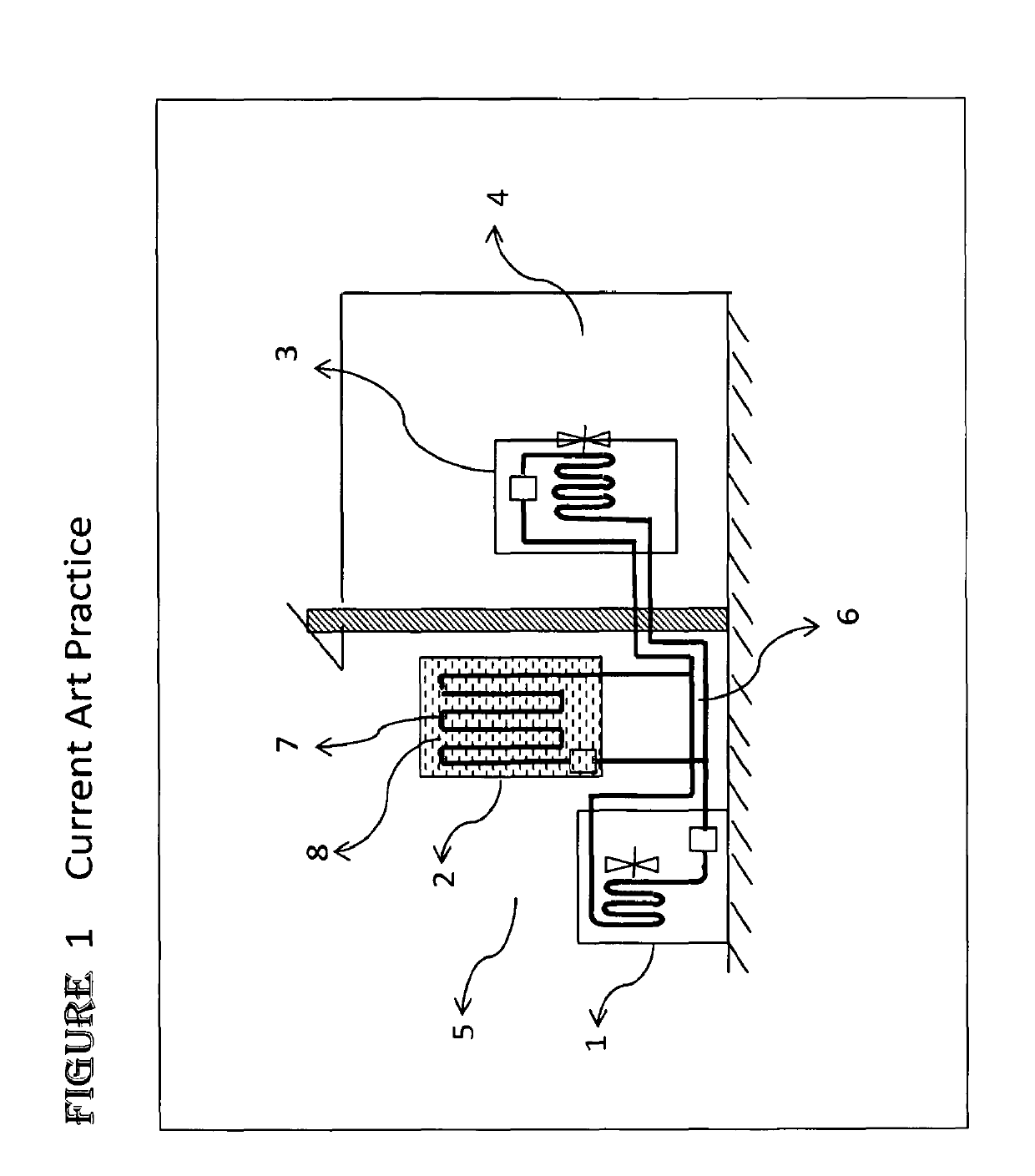 Room space Cooling with Improved Thermal Storage