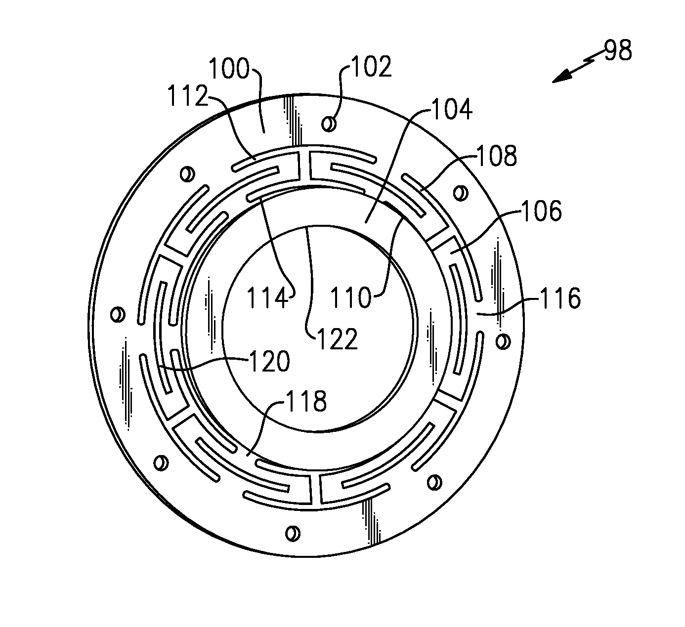 Hybrid bearing turbomachine