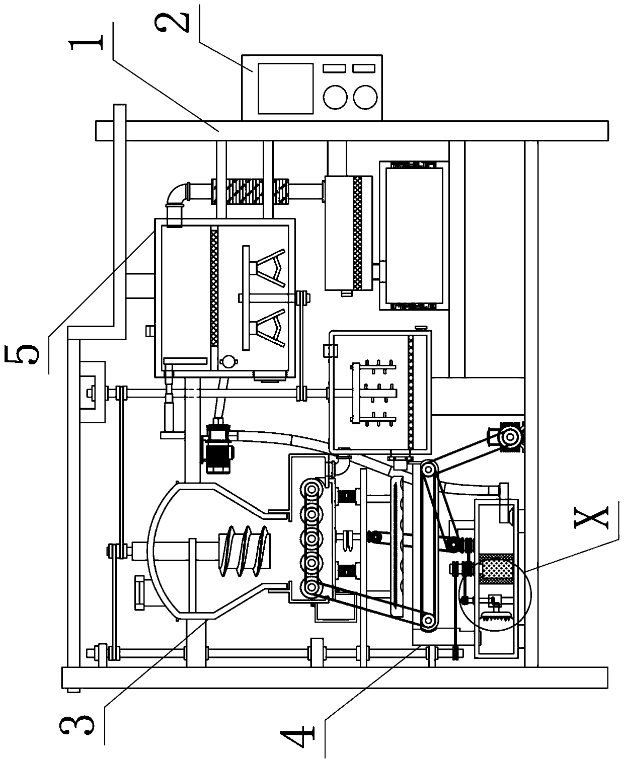 Shea butter extraction device for soap