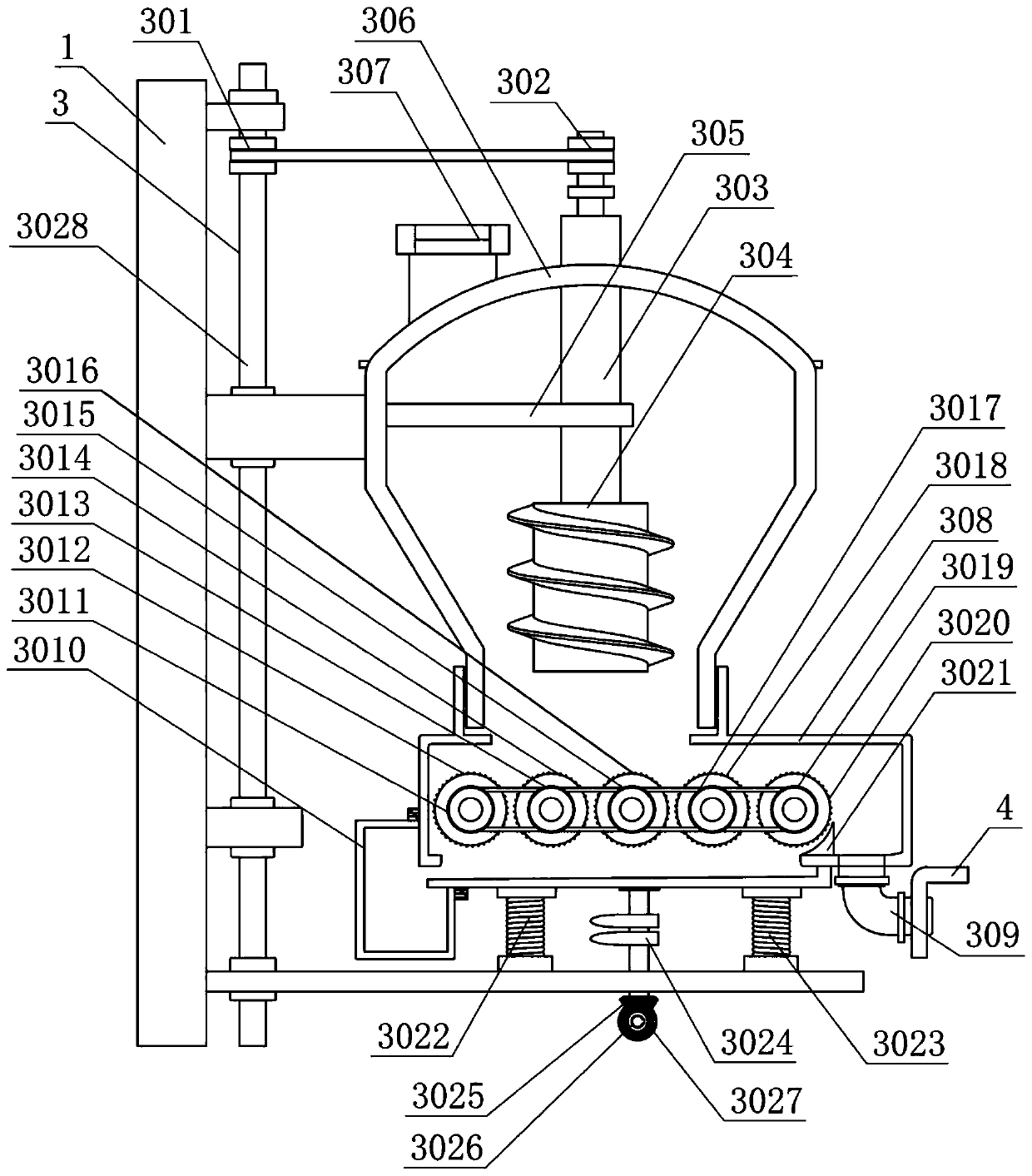 Shea butter extraction device for soap