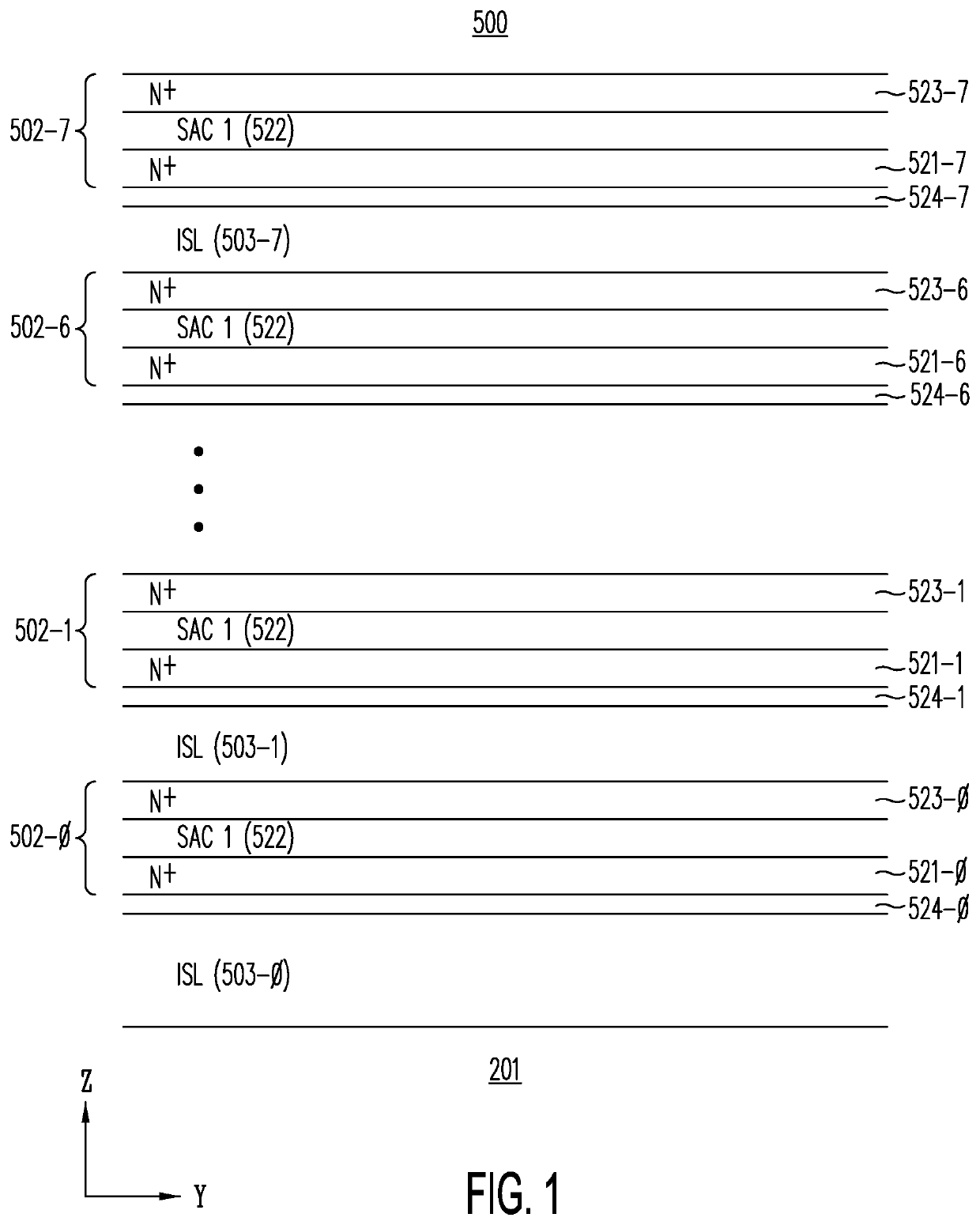 Device Structure for a 3-Dimensional NOR Memory Array and Methods for Improved Erase Operations Applied Thereto