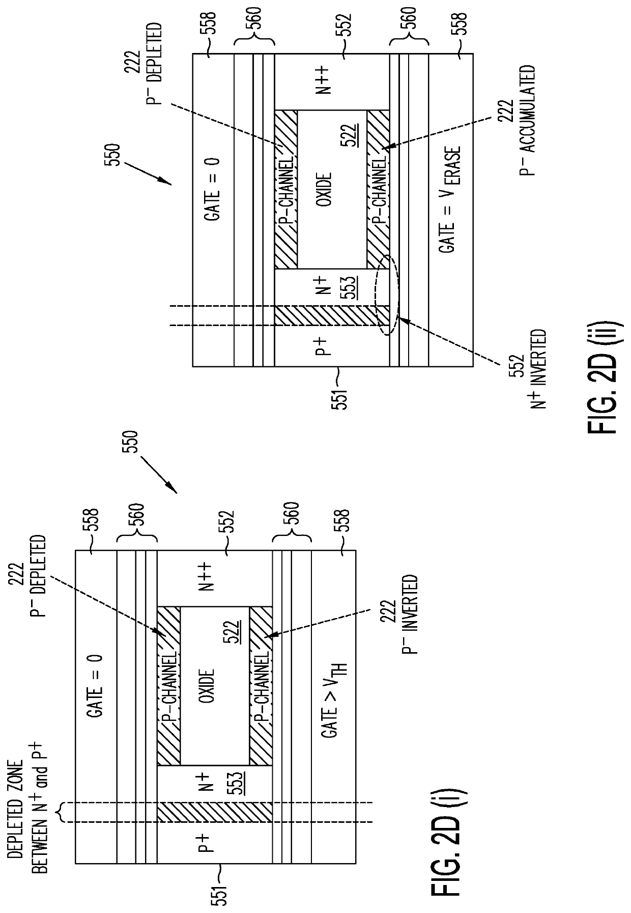 Device Structure for a 3-Dimensional NOR Memory Array and Methods for Improved Erase Operations Applied Thereto
