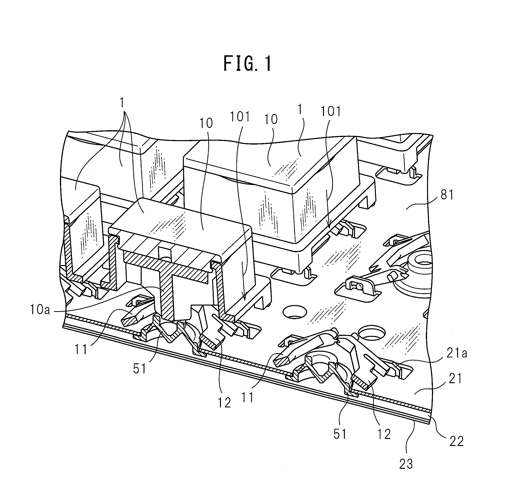 Keyswitch device and keyboard