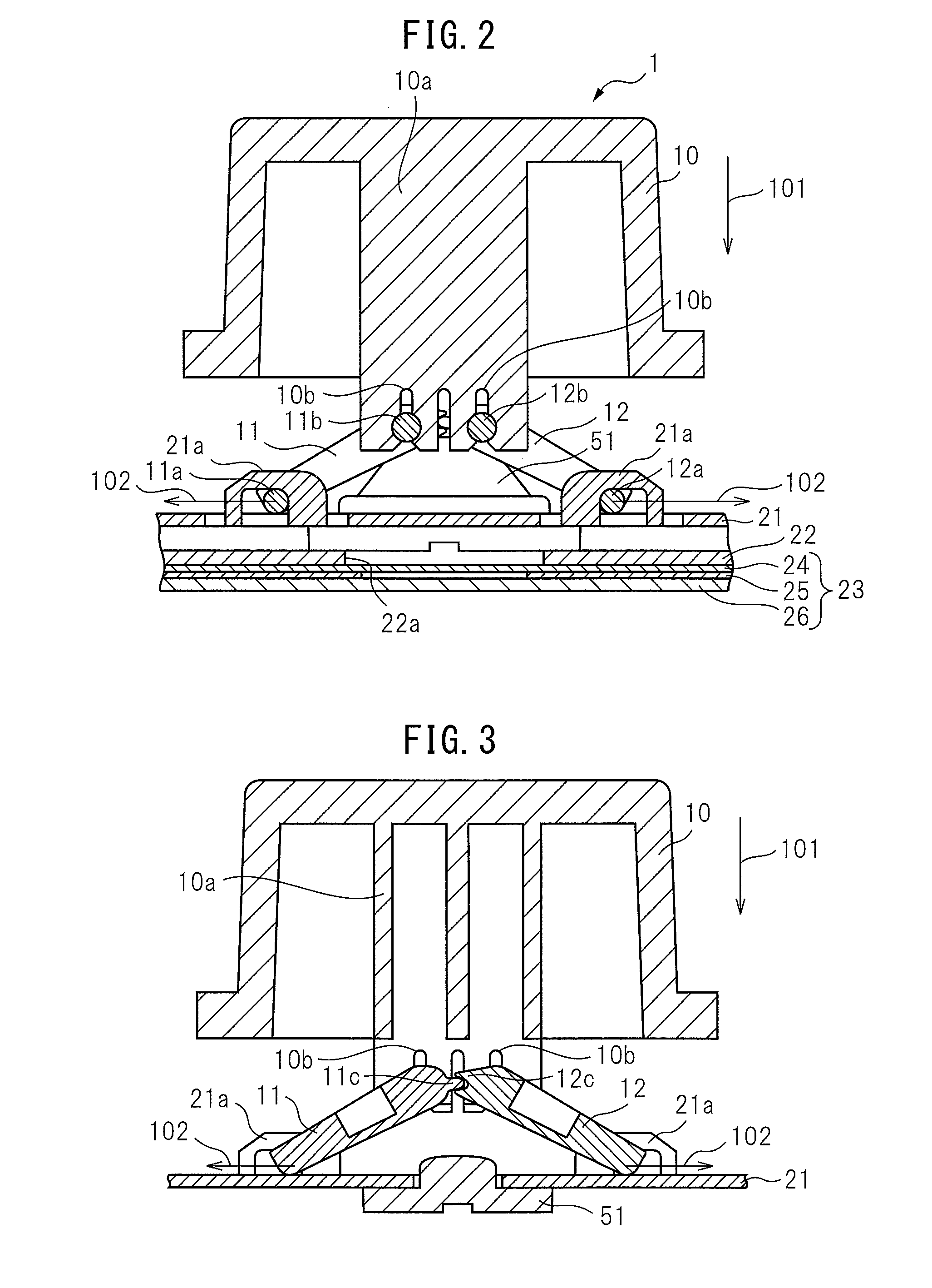 Keyswitch device and keyboard