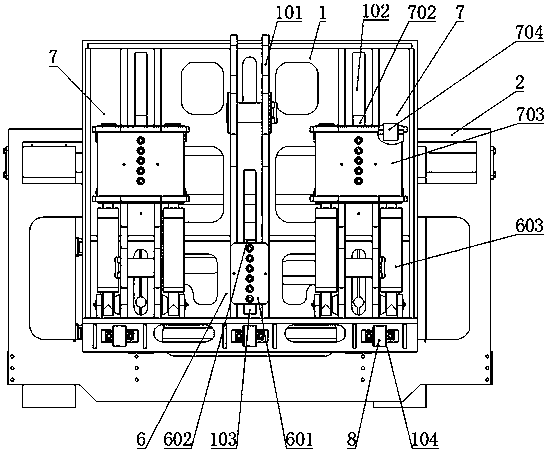 Bidirectional regulation fork