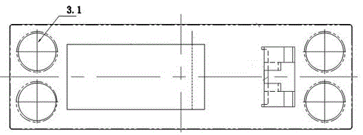 Manufacturing method for separation type double-layer turnout shock-absorbing fastener system