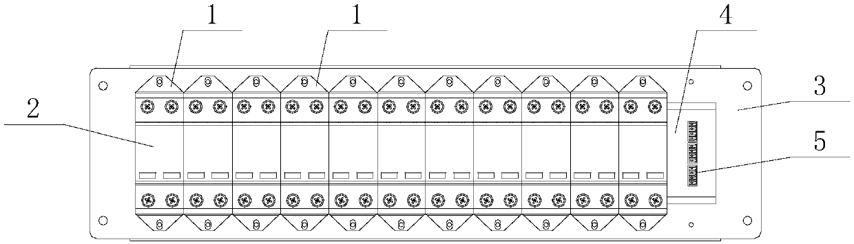 Hot-pluggable power supply monitoring device