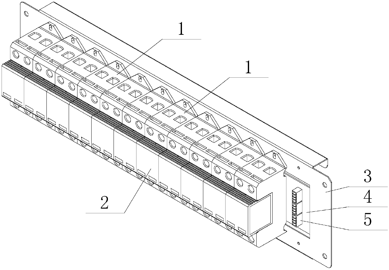 Hot-pluggable power supply monitoring device