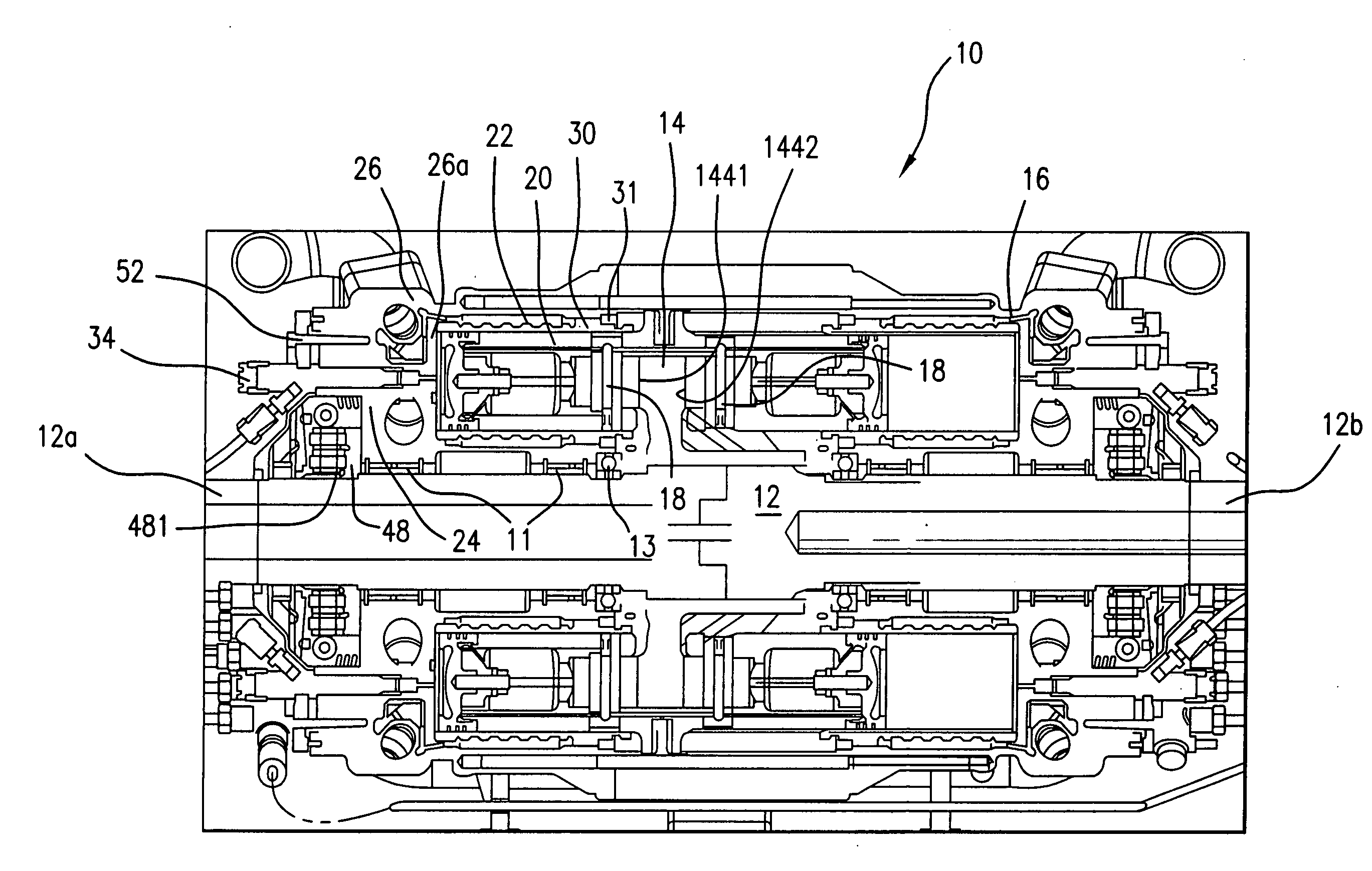 Barrel-type internal combustion engine